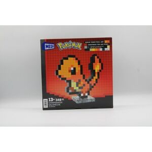 Pokemon Mega Build Your Pixel Art Charmander 349 PCS
